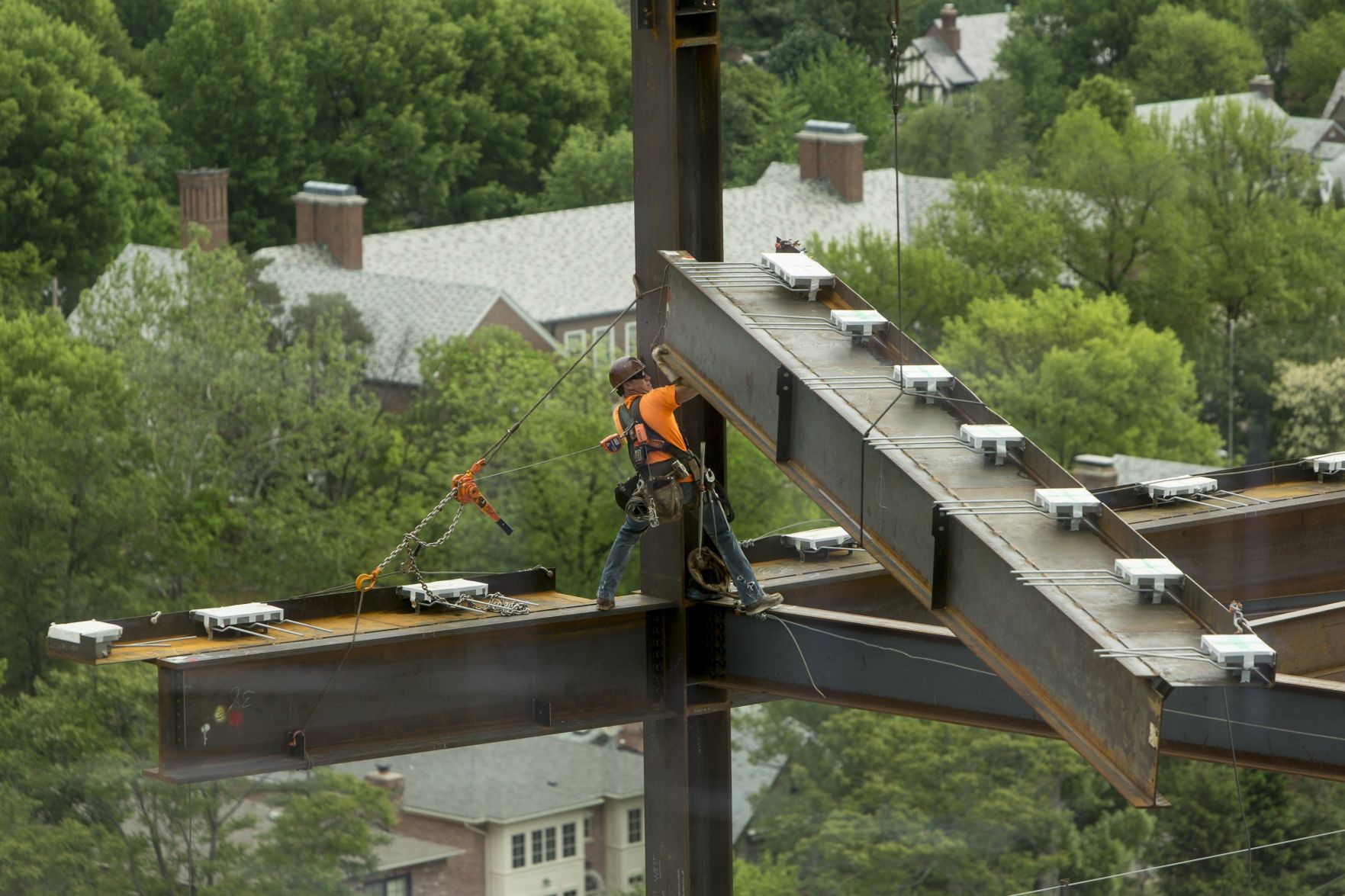 Centene construction in Clayton